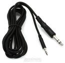 Hosa CMS-110 Stereo Interconnect Cable - 3.5mm TRS Male to 1/4-inch TRS Male - 10 foot