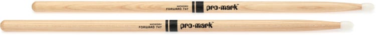 Promark Classic Forward Drumsticks - 747 Hickory - Nylon Tip