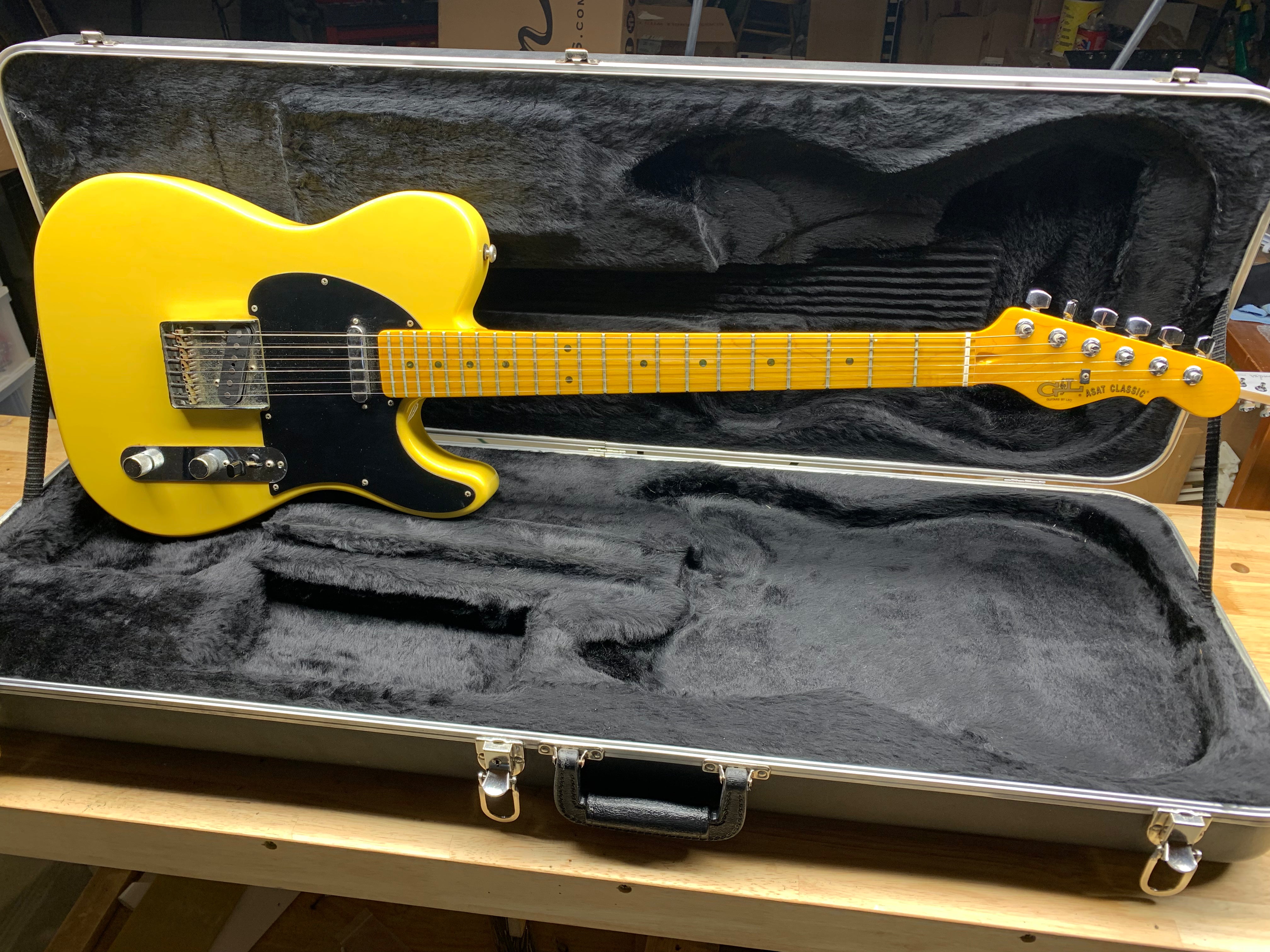 G&L ASAT Fullerton USA 2007 - Butterscotch Blond