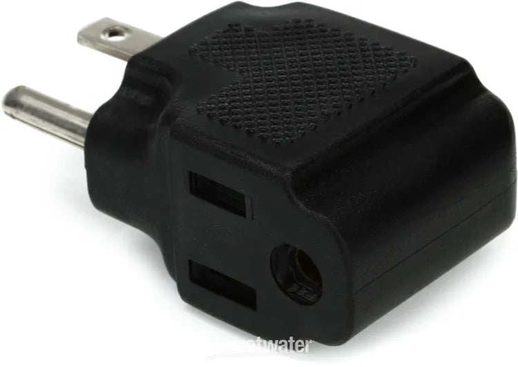 Hosa PWA-486 NEMA 5-15P to NEMA 5-15P Right-angle Adaptor