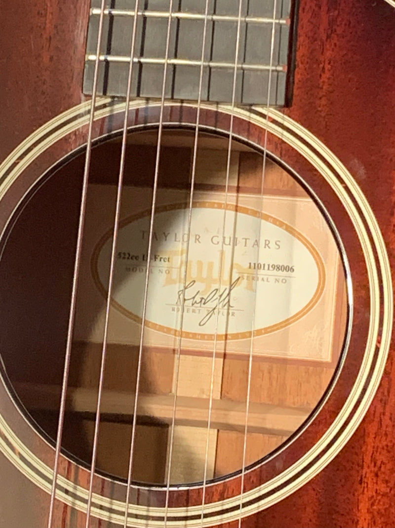 USED 2018 Taylor 522ce 12 Fret Grand Concert