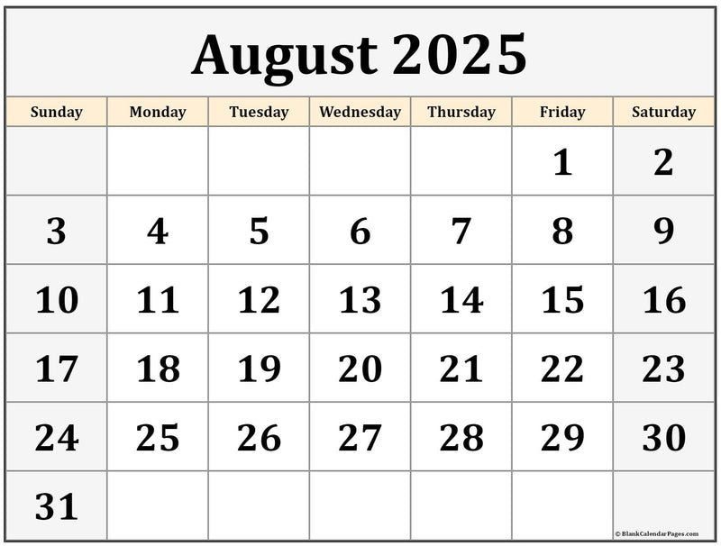 2025 August Lessons