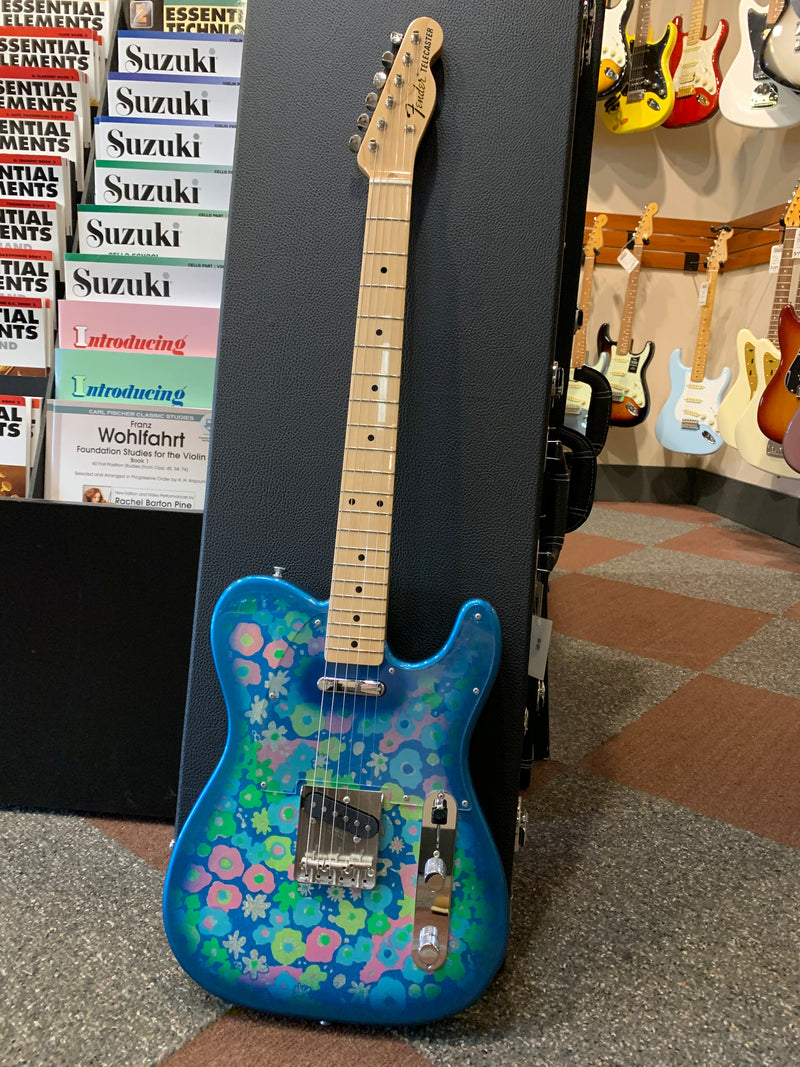 Fender Blue Flower Telecaster® (2008), Maple Fingerboard, Blue Flower T004307