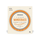 D'Addario Stainless Steel Copper Wound Mandobass Strings; 49-130