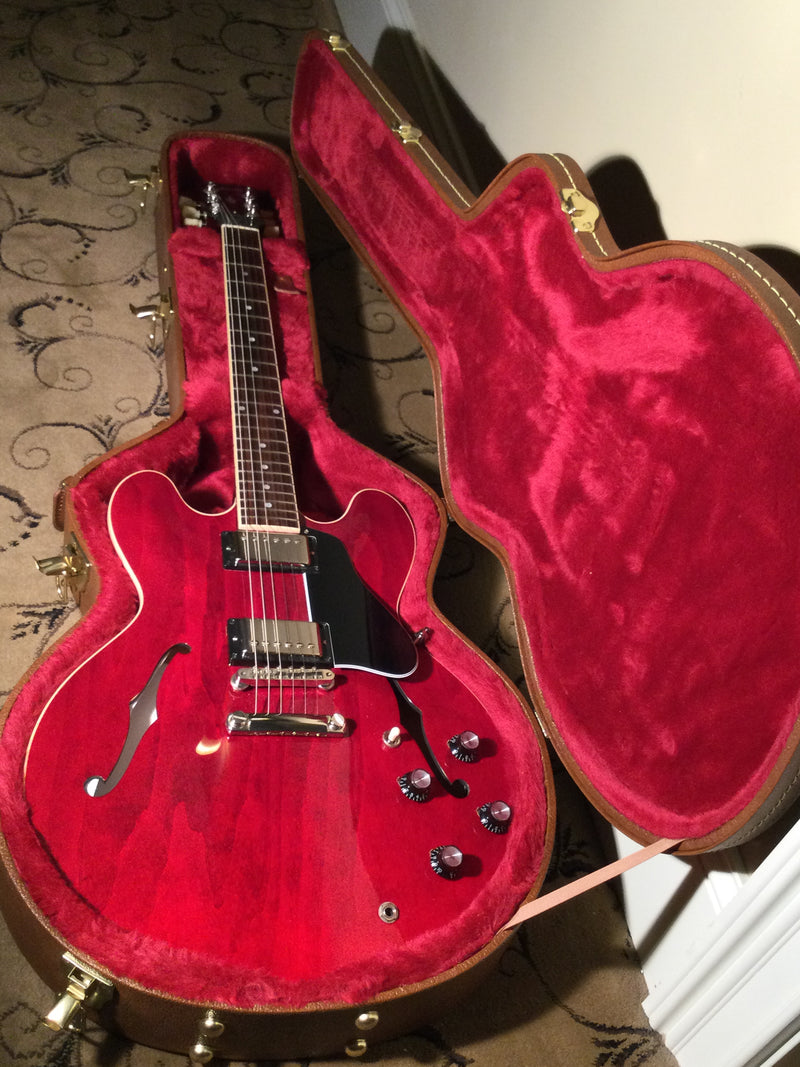 Gibson ES-335 Sixties Cherry Gloss with Factory Case-Accessories