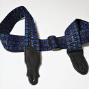 Franklin Purist Glove Leather Guitar Strap - Blue