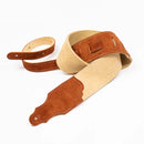 Franklin Sedona Suede Guitar Strap - Honey