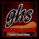 GHS Acoustic Guitar Phosphor Bronze Light 12-54