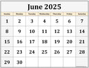 2025 June Lessons