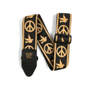 Ernie Ball Classic Jacquard Guitar Strap/Bass Strap - Peace Love Dove