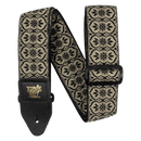 Classic Jacquard Guitar Strap/Bass Strap - Golden Garden