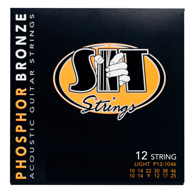 SIT Phosphor Bronze Acoustic Guitar Strings Gauge  12-STRING - P121046