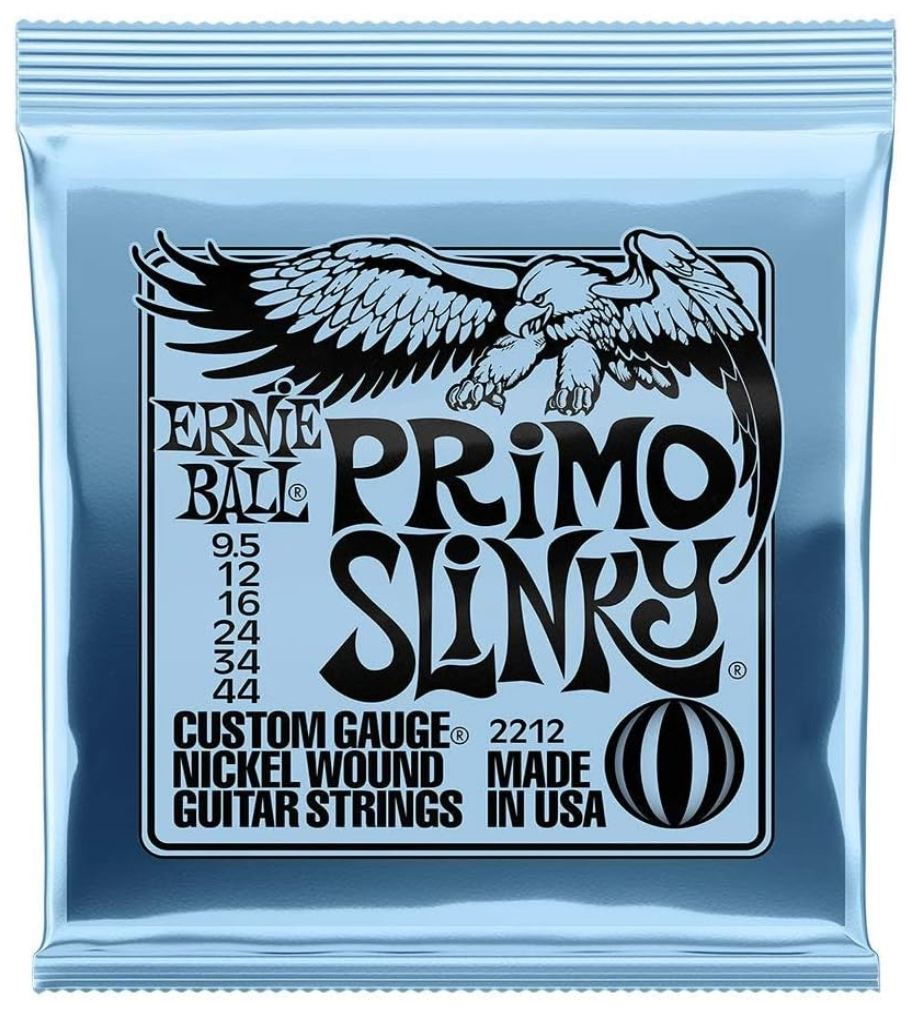 Primo Slinky Nickel Wound Electric Guitar Strings 9.5-44 Gauge