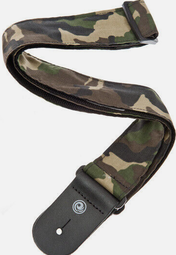 D'Addario 50MM Camouflage Guitar Strap