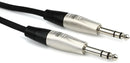 Hosa HSS-005 Pro Balanced Interconnect Cable - REAN 1/4-inch TRS Male to REAN 1/4-inch TRS Male - 5 foot