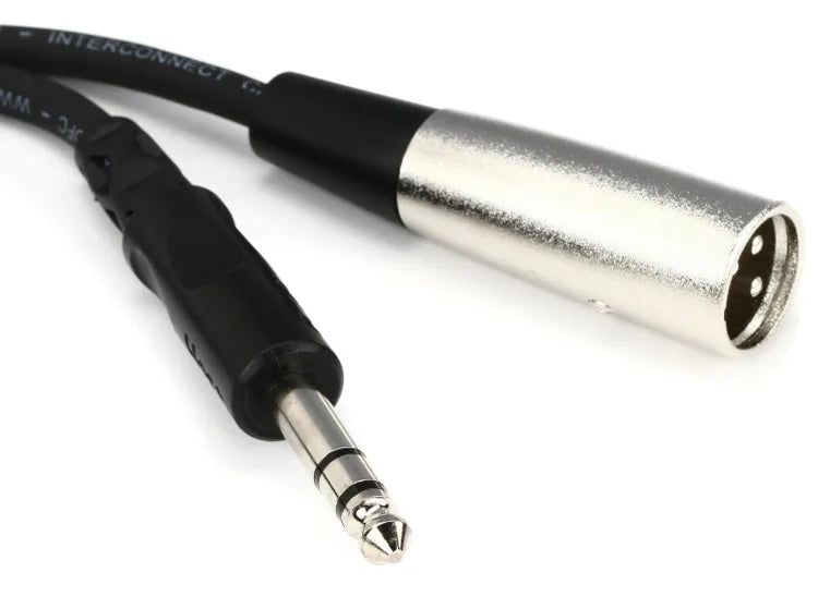 Hosa STX-105M 1/4 inch TRS Male to XLR Male Cable