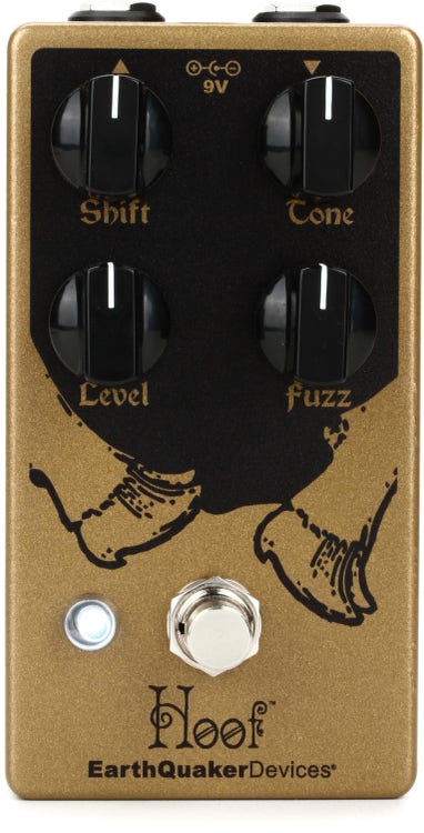 EarthQuaker Devices Hoof V2 Germanium / Silicon Fuzz Pedal