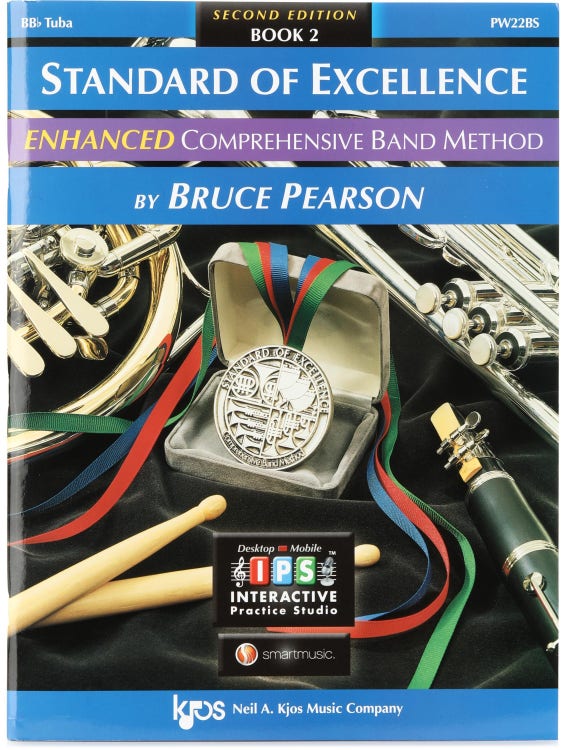Standard of Excellence Enhanced Book 2 - Tuba