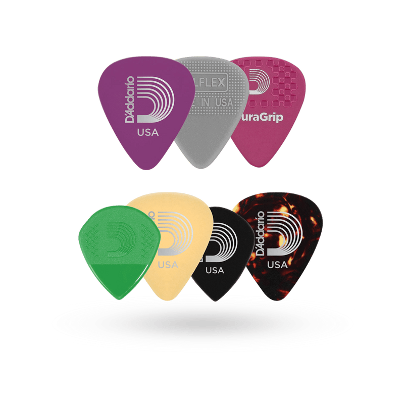Guitar Pick Variety pack Heavy Gauge, 7-Pack