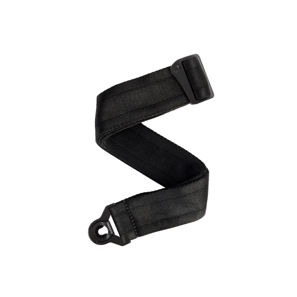 D'Addario Auto Lock Nylon Guitar Strap Black