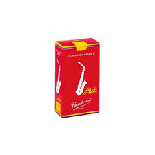 Vandoren Java Red Cut Alto Sax Reed, #3  Box of 10 Reeds