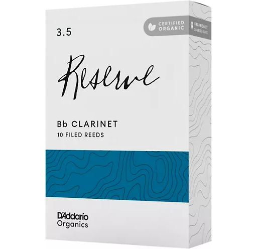 D’Addario Reserve Clarinet Reed Bb 3.5