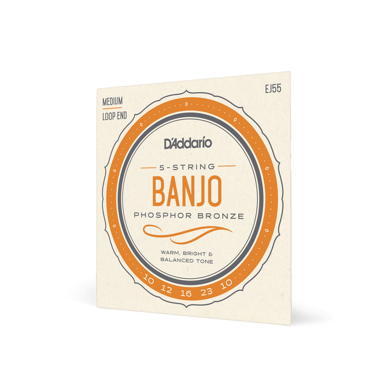 D'Addario 5-string Banjo Strings - Phosphor Bronze