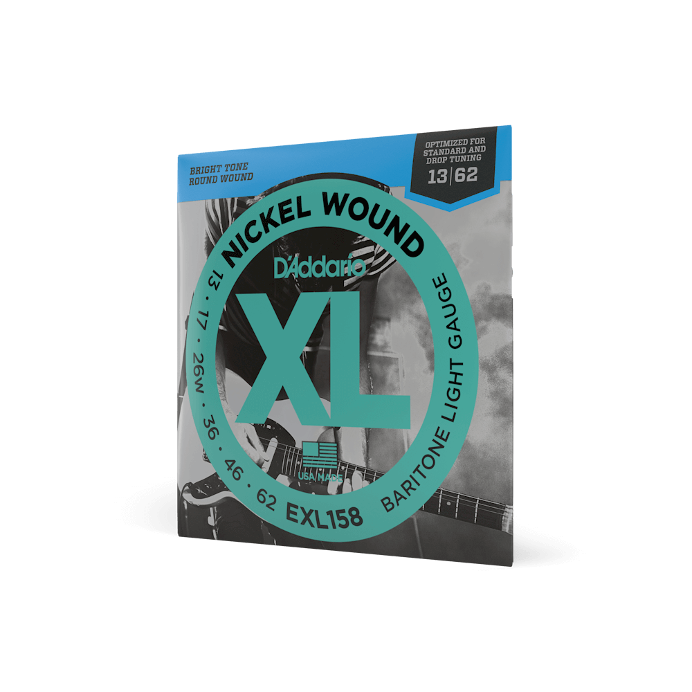 D'Addario EXL158 Nickel Wound, Baritone Light Gauge
