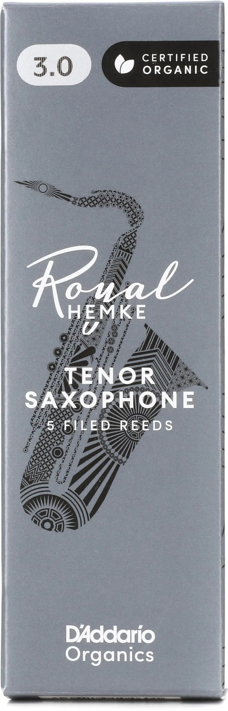 D'Addario Frederick L. Hemke Tenor Saxophone Reeds - 3.0 (5-pack)