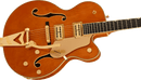 Gretsch Synchromatic™ Nashville™ Hollow Body Single-Cut with Bigsby®, Ebony Fingerboard, 50's Orange Stain