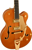 Gretsch Synchromatic™ Nashville™ Hollow Body Single-Cut with Bigsby®, Ebony Fingerboard, 50's Orange Stain