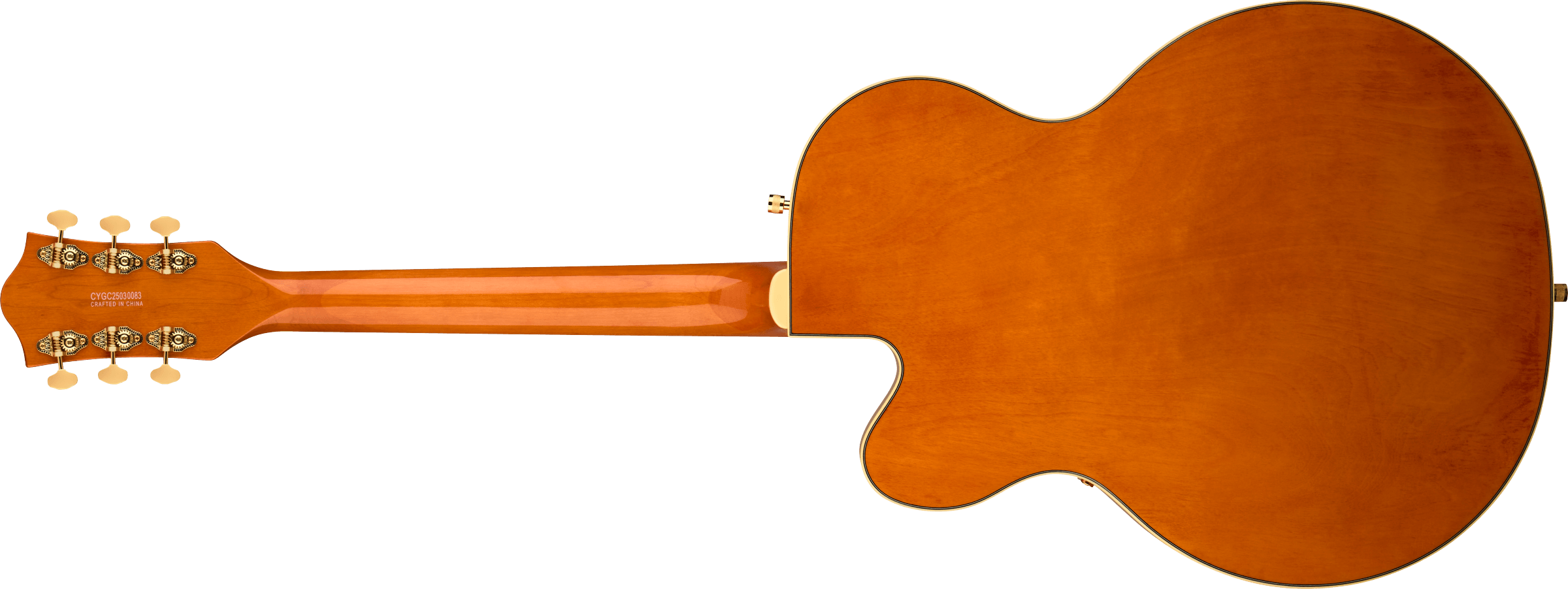 Gretsch Synchromatic™ Nashville™ Hollow Body Single-Cut with Bigsby®, Ebony Fingerboard, 50's Orange Stain