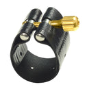 Rovner Dark Ligature and Cap for Rubber Baritone Saxophone Mouthpiece - 3R