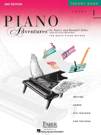 Piano Adventures Level 1 – Theory Book- 2nd Edition