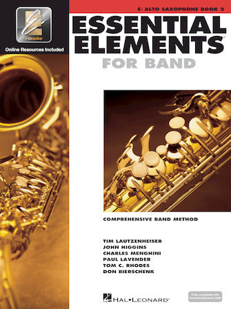 ESSENTIAL ELEMENTS FOR BAND – BOOK 2 WITH EEI Eb Alto Saxophone