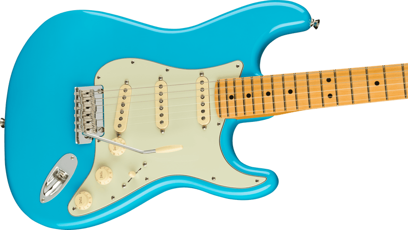 Fender  American Professional II Stratocaster®, Maple Fingerboard, Miami Blue