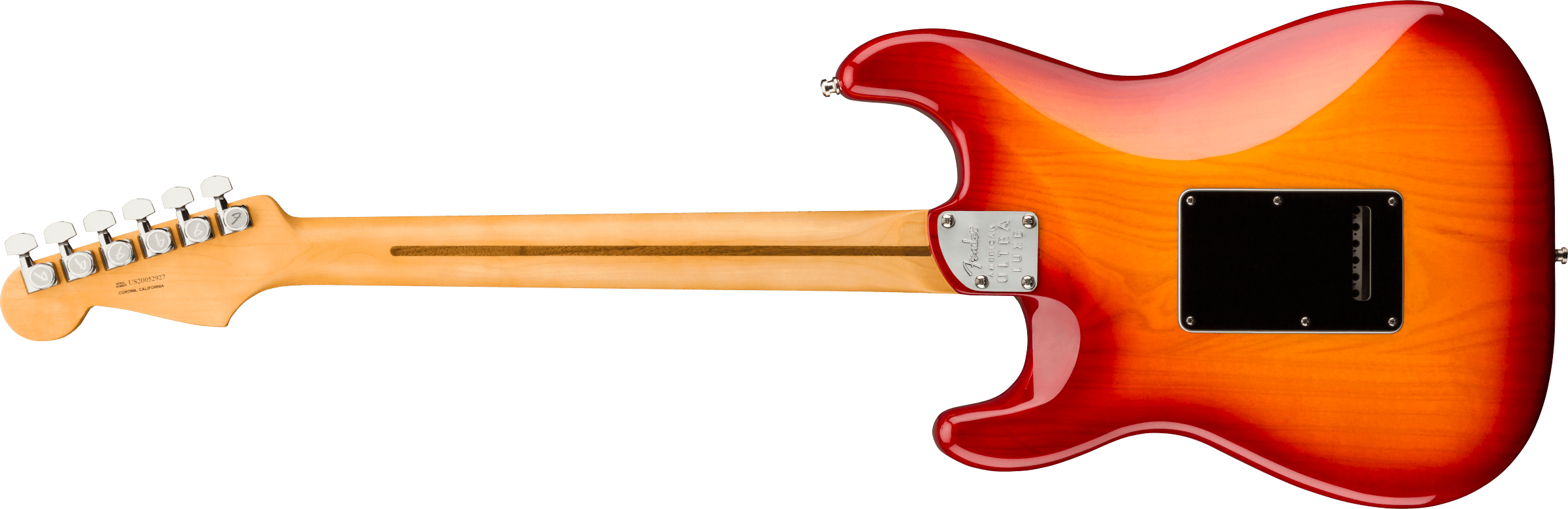 Fender American Ultra Luxe Stratocaster® - Plasma Red Burst