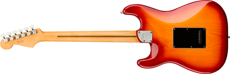 Fender  American Ultra Luxe Stratocaster®, Maple Fingerboard, Plasma Red Burst