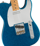 Fender  J Mascis Telecaster®, Maple Fingerboard, Bottle Rocket Blue Flake
