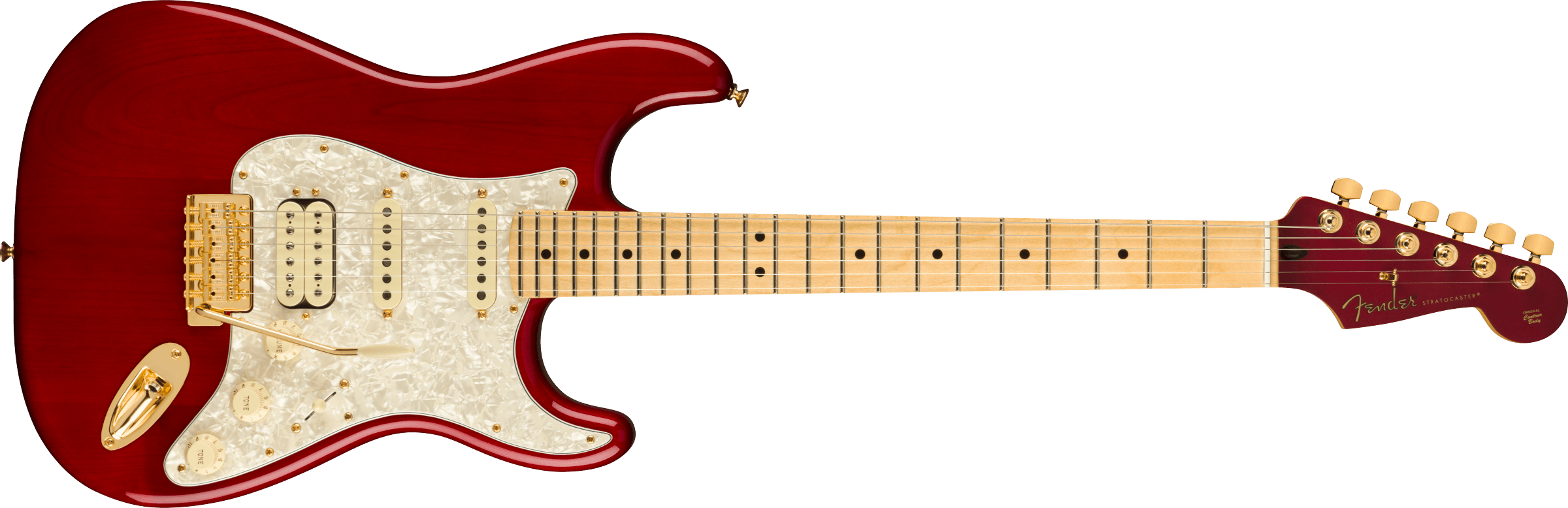 Fender Tash Sultana Stratocaster®, Maple Fingerboard, Transparent Cherry