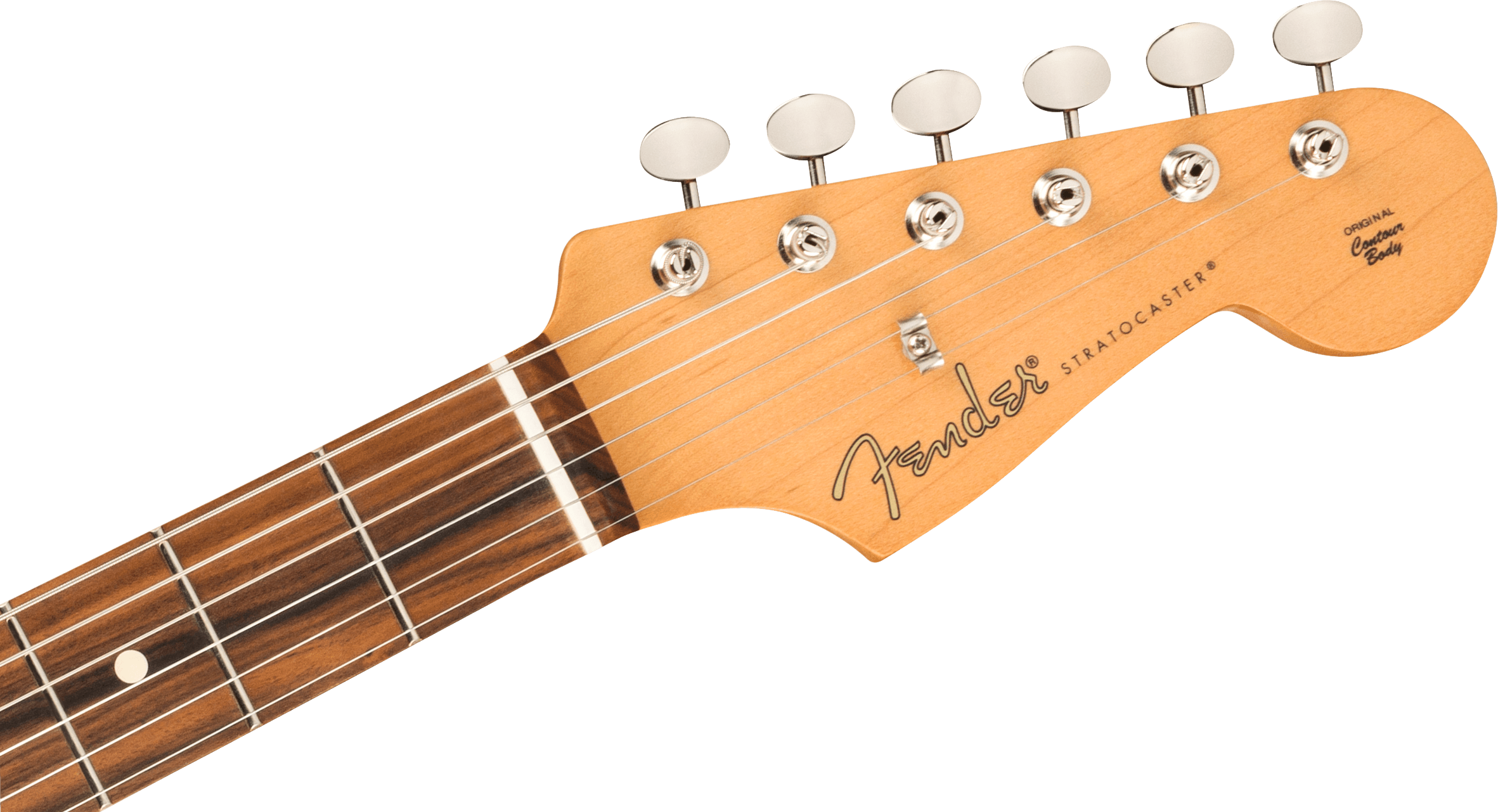 Fender Noventa Stratocaster®, Pau Ferro Fingerboard, Crimson Red Transparent