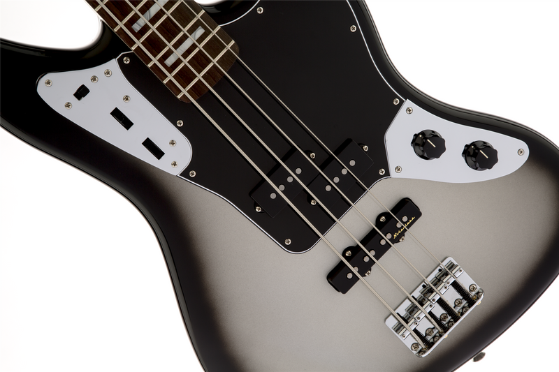 Fender Troy Sanders Jaguar® Bass, Rosewood Fingerboard, Silverburst