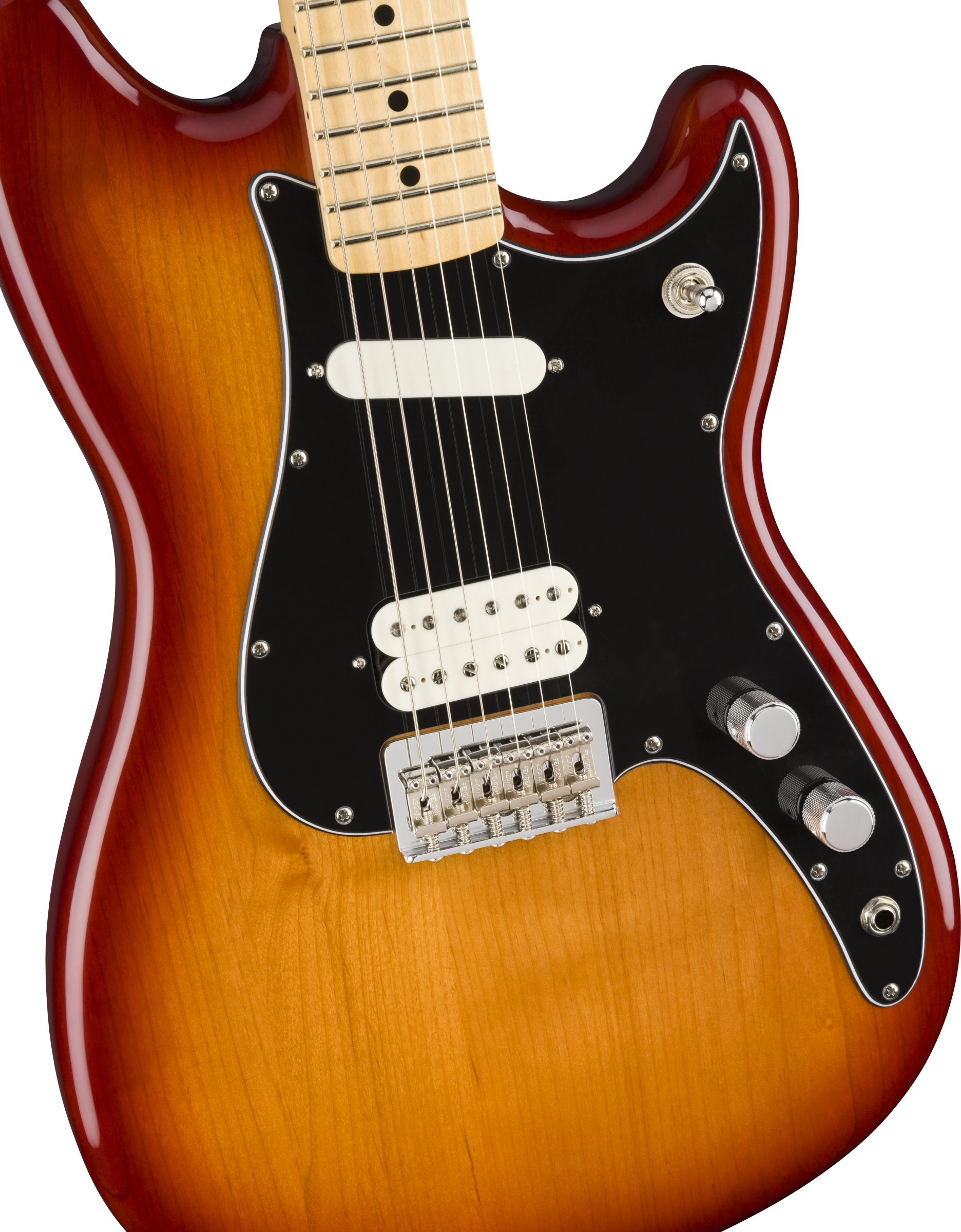 Fender  Player Duo-Sonic™ HS, Maple Fingerboard, Sienna Sunburst
