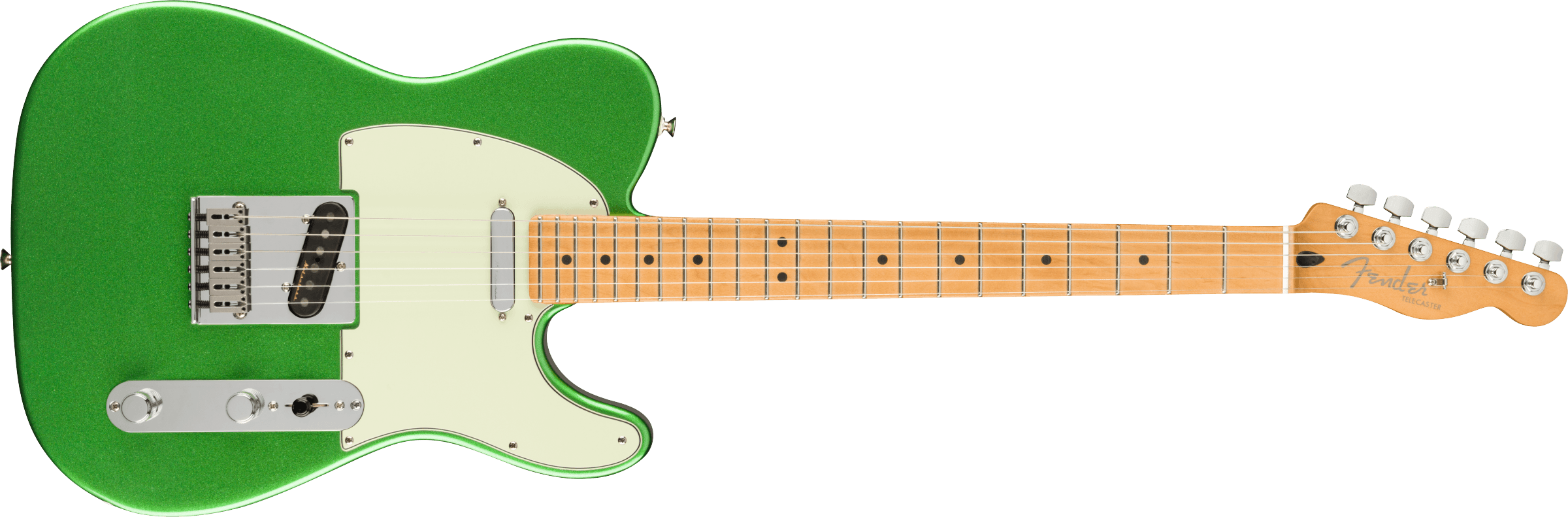 Fender  Player Plus Telecaster®, Maple Fingerboard, Cosmic Jade