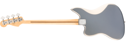Fender Player Jaguar® Bass, Maple Fingerboard, Silver