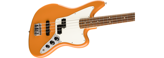 Fender Player Jaguar® Bass, Pau Ferro Fingerboard, Capri Orange