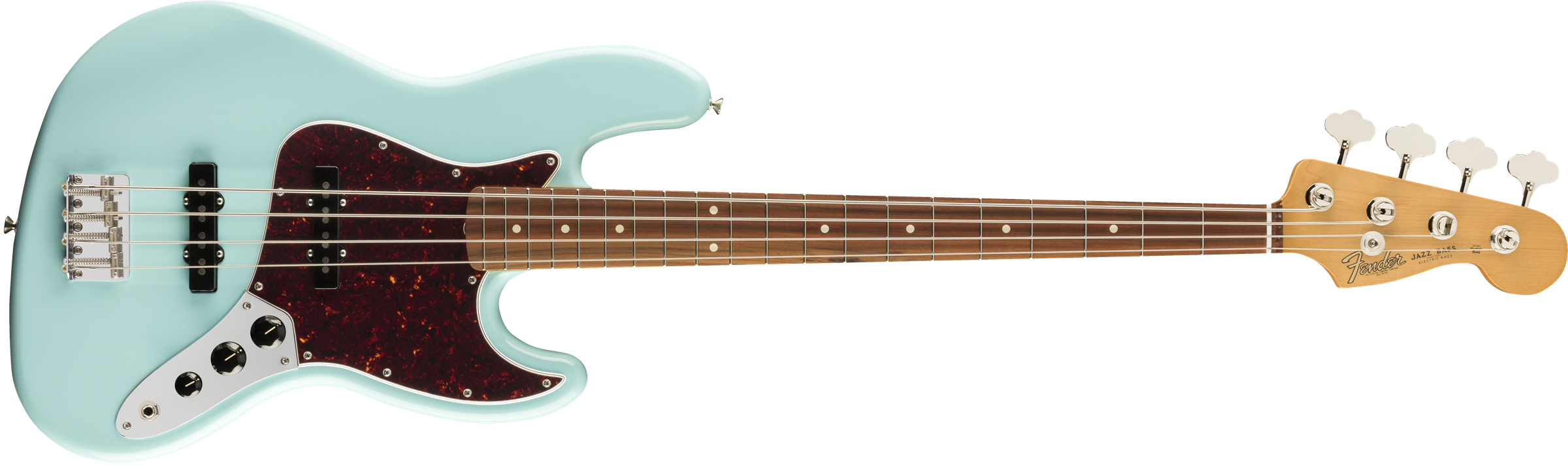 Fender Vintera® '60s Jazz Bass®, Pau Ferro Fingerboard, Daphne Blue