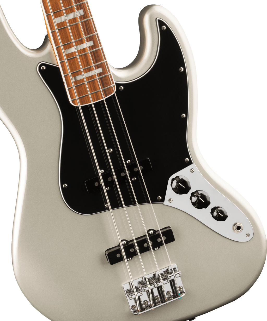 Fender Vintera® '70s Jazz Bass®, Pau Ferro Fingerboard, Inca Silver