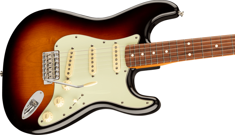 Fender  Vintera® '60s Stratocaster®, Pau Ferro Fingerboard, 3-Color Sunburst