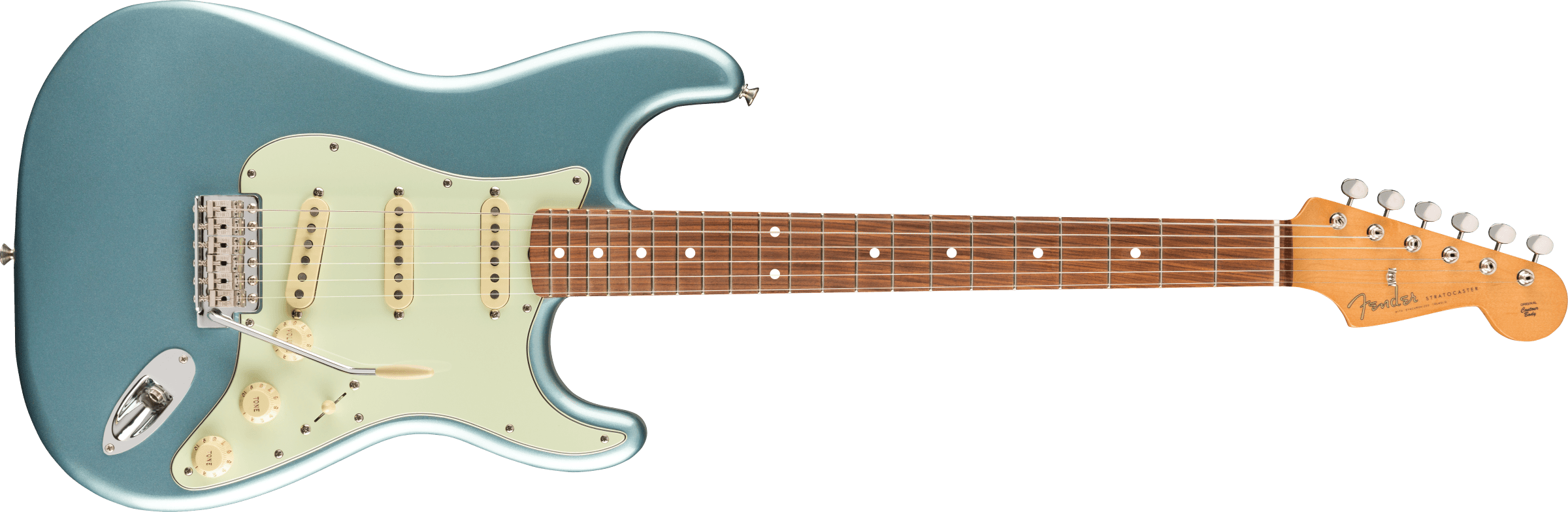 Fender Vintera® '60s Stratocaster®, Pau Ferro Fingerboard, Ice Blue Metallic